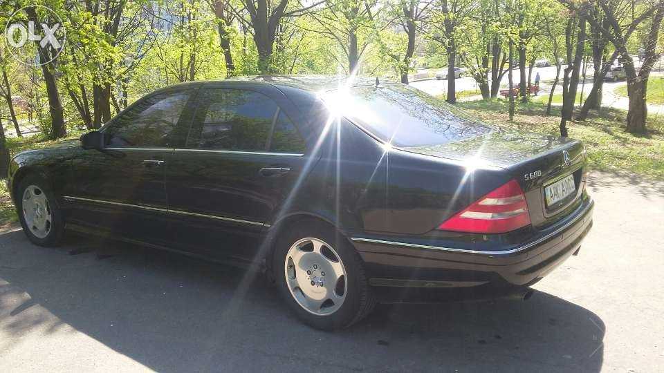 Продаю Mercedes Benz S600, W220, AMG; 2000 год