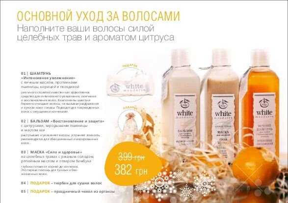 Натуральна косметика від Write Mandarin