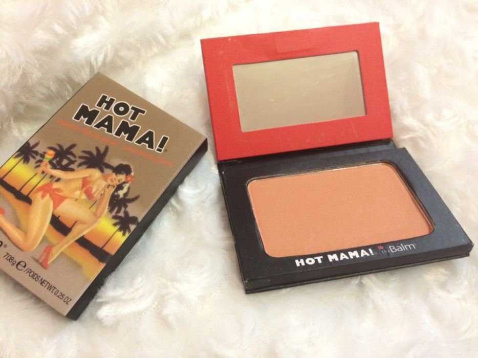 Бронзер скульптор румяна the balm hot mama косметика копія