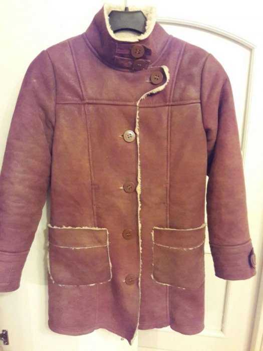 Дубленка.Zara.128см