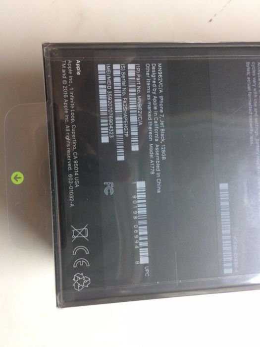 iPhone 7 Jet Black 128 GB