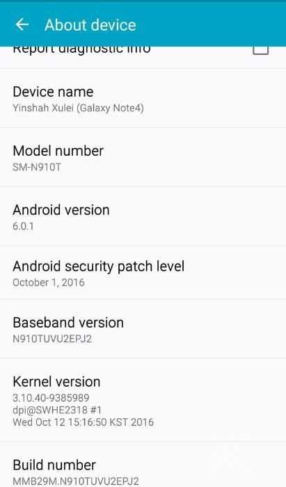 Samsung Galaxy Note 4 SM-N910T