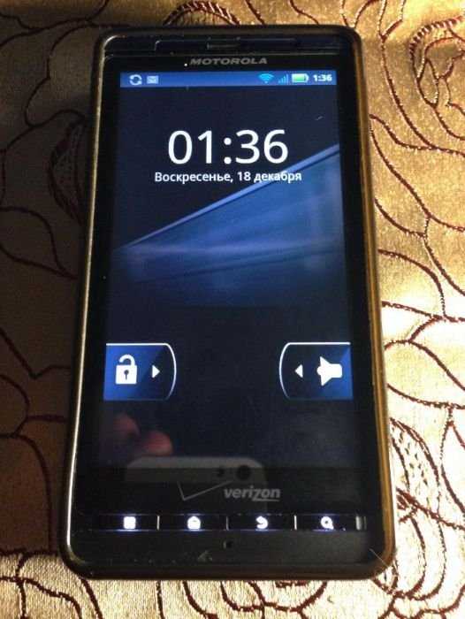 Motorola DroidX mb810 CDMA (интертелеком) HDMI АКБ-2450mAh рус.яз sfu
