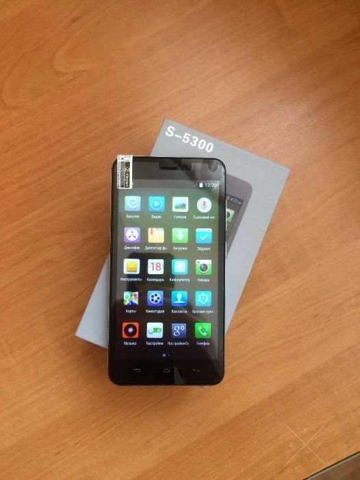 Смартфон S 5300 5.5 IPS 3G Quad core 2sim 512MB:6GB 8MP:2MP+Подарок