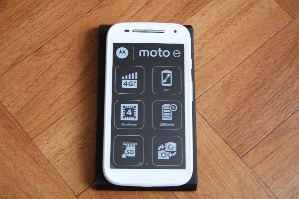 Новый Motorola Moto E XT1526 (2nd Gen.). Белый, в наличии