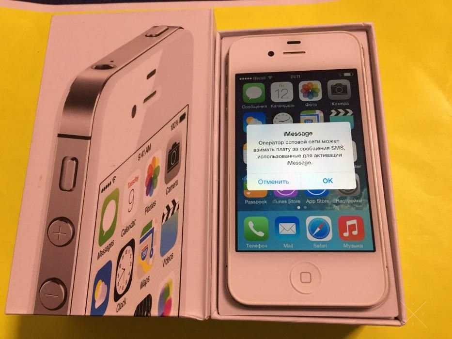Apple iphone 4s - 16 НЕВЕРЛОК ОРИГИНАЛ