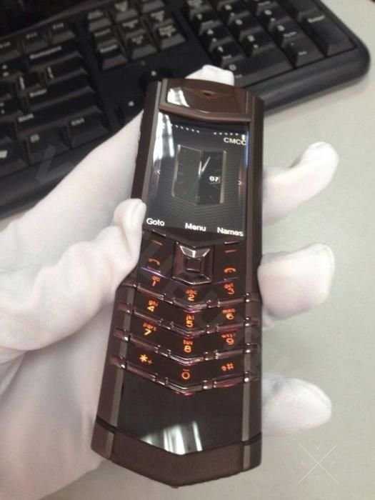 Vertu Signature S Design Chocolate , лучшие копии vertu, реплика vertu