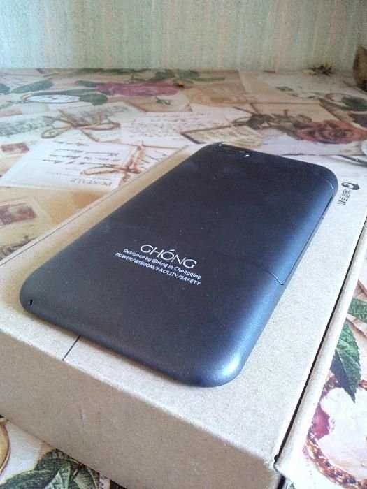 Смартфон Chong v10 Оригинал 1280:720 IPS 6589 12мп+ GPS+led лампа