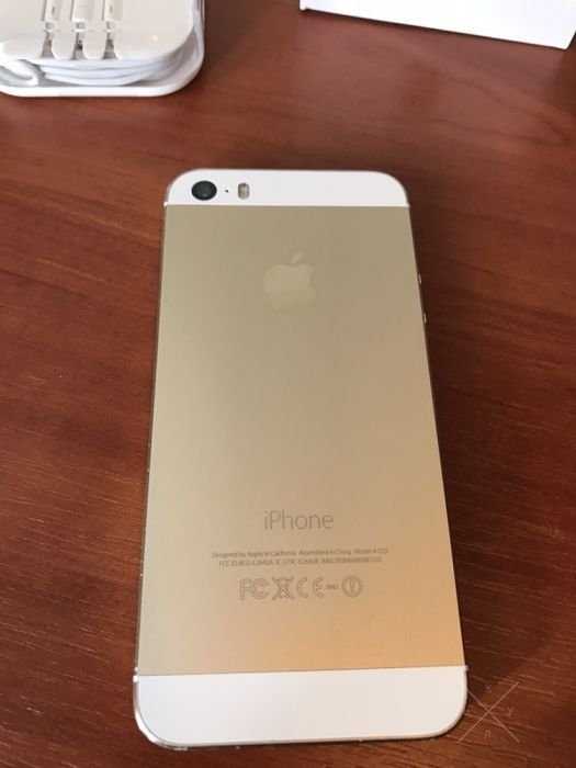 Apple IPhone 5 s 16 gb gold (золотой) neverlok