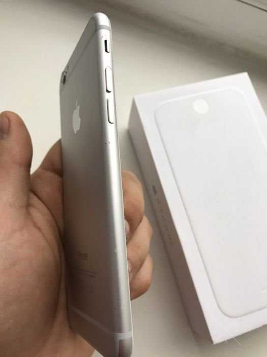 Продам Apple Iphone 6 / 64 GB / Silver (белый) Never Lock бу