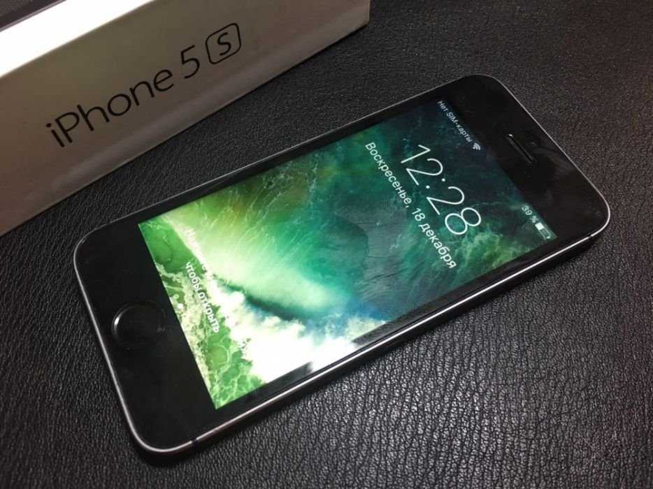 Iphone 5S 16GB Space gray Neverlock