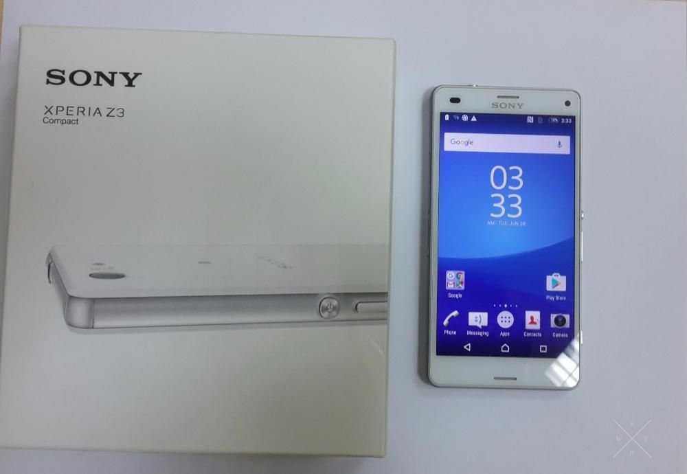 Мобильный телефон Sony Xperia Z3 Compact D5803 White
