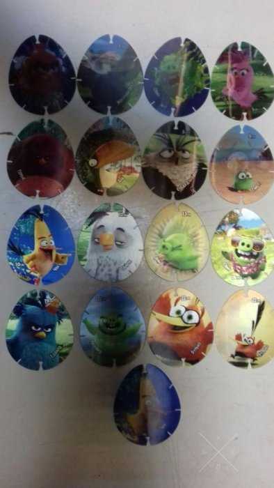 Карточки Angry birds
