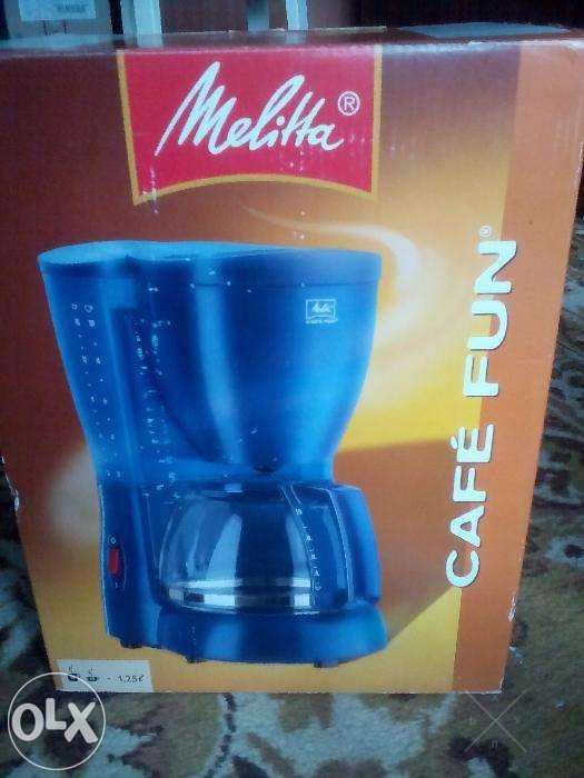 Новая кофеварка Melitta cafe fun