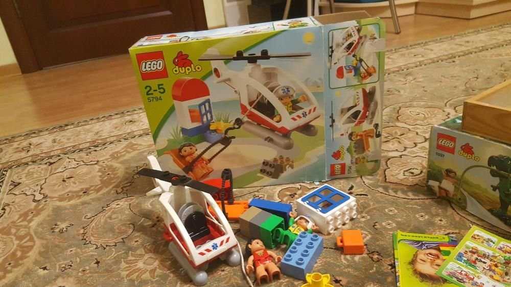 Lego Duplo 5794 вертолет скорой помощи