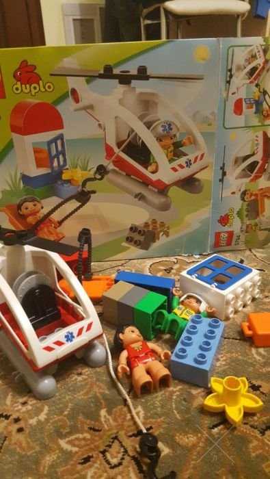 Lego Duplo 5794 вертолет скорой помощи
