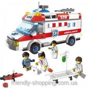 Конструктор (аналог Lego City) Bela Скорая помощь, 178 дет., 328 дет.
