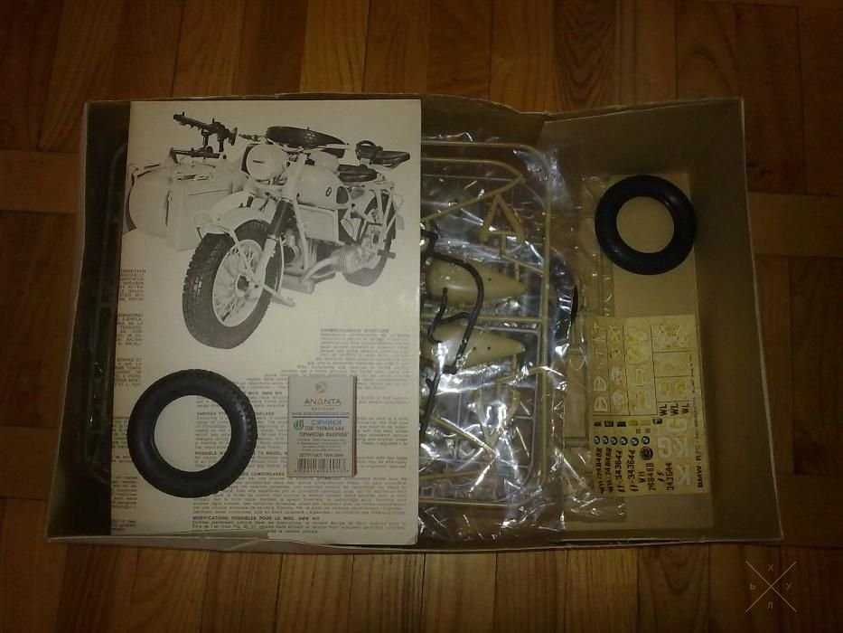модель 1/9 BMW R-75 редкая обмен
