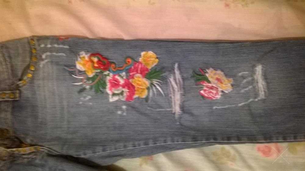 джинсы ,капри
