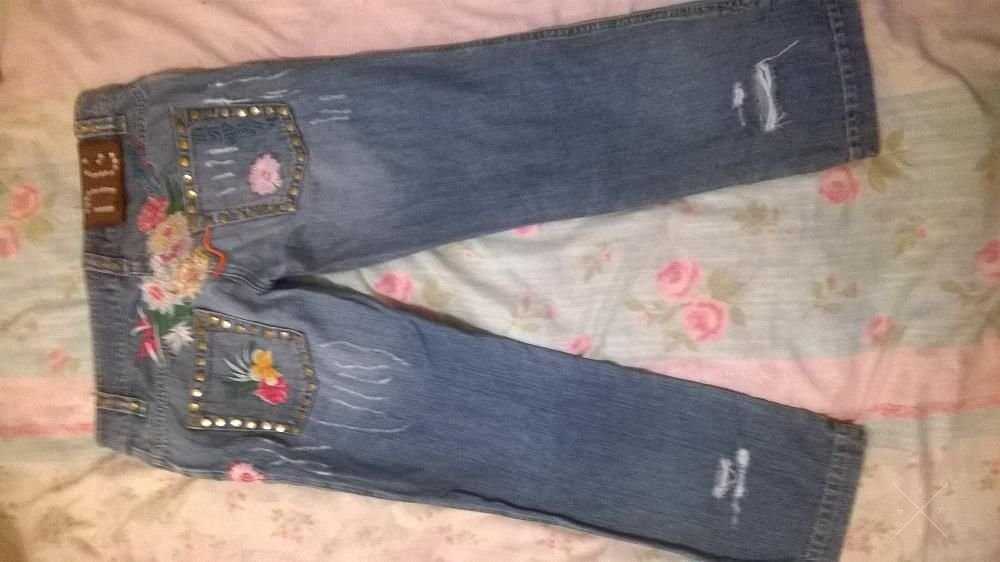 джинсы ,капри