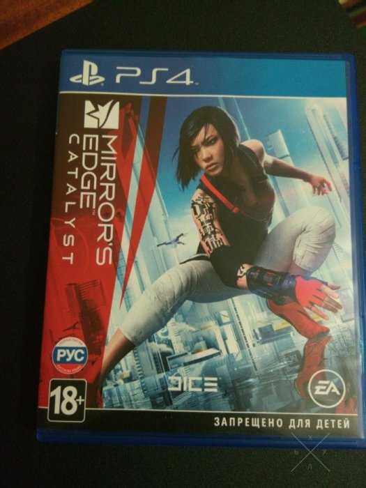 Диск Mirror’s Edge: Catalyst PS4