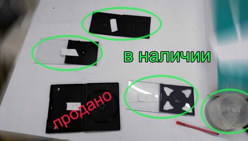 коробка CD/DVD
