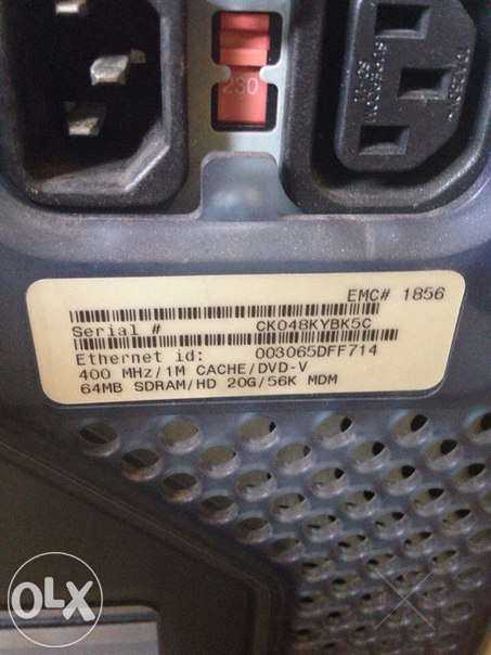 power mac g4 обмен на PS2