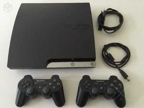 Обмен PS3 slim 160gb + 2 джойстика