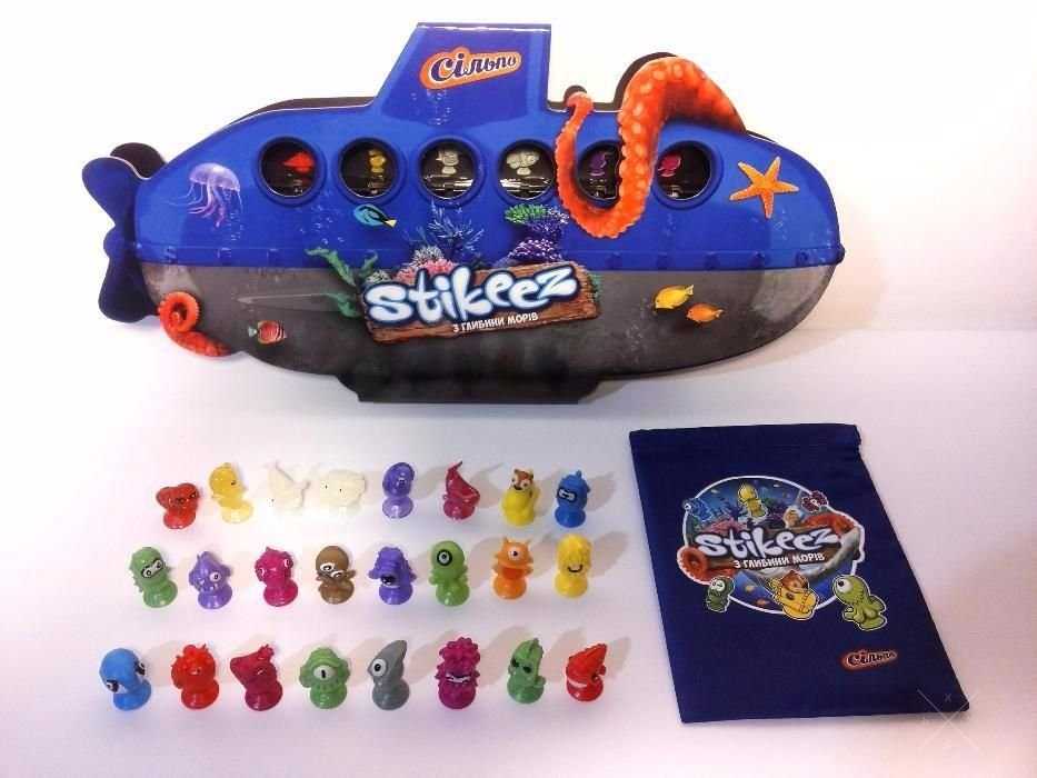 Stikeez морской мир (Стикиз, Стикес, Стикез)