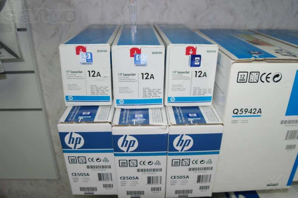 Картриджи разные HP, Canon, Xerox, Kyocera