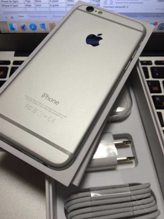 iPhone 6 16gb Silver. Магазин, Гарантия. Отправка Новой Почтой.