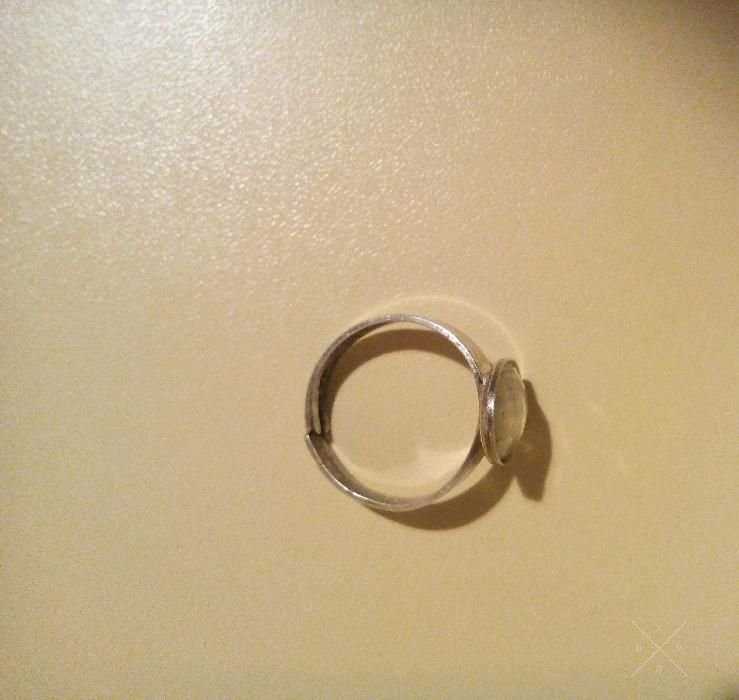Серебряное кольцо серьги