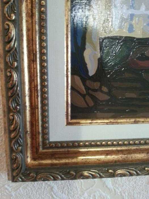 Картина "Тайная вечеря" акриловыми красками на водной основе
