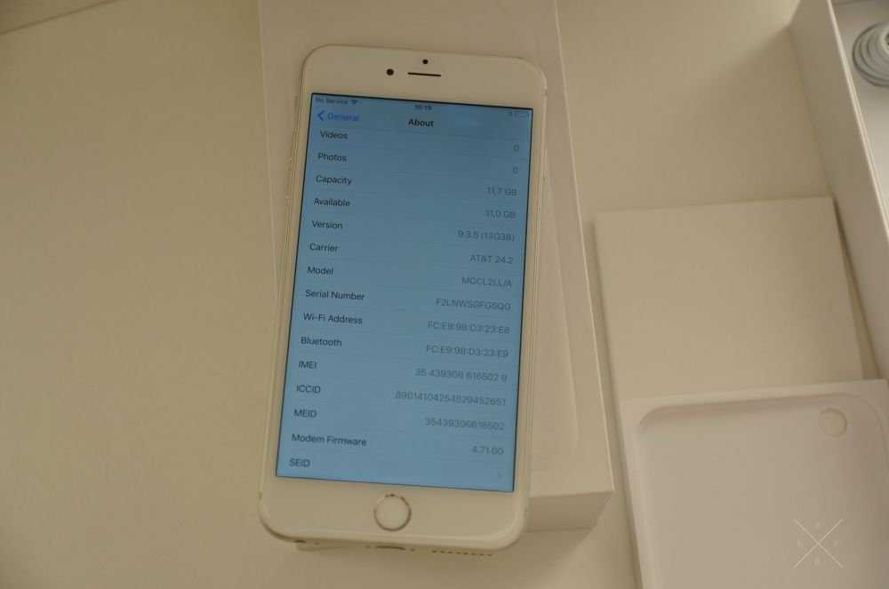 iPhone 6 plus 16gb Silver neverlock