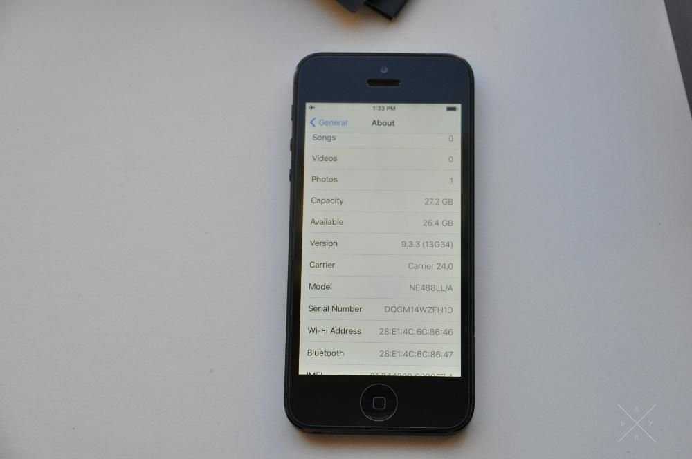 Apple iPhone 5 32 Gb Black Neverlock