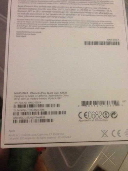Apple iPhone 6s plus 128Gb Space Grey Neverlock
