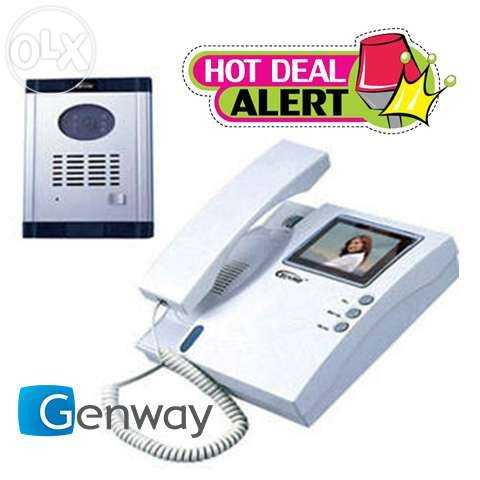 Купить домофон GENWAY с блоком памяти фотографий звонящих РАСПРОДАЖА