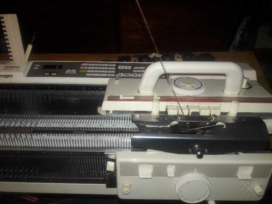 Вязальная двухфонтурная электронная машина BROTHER KH940 KR850