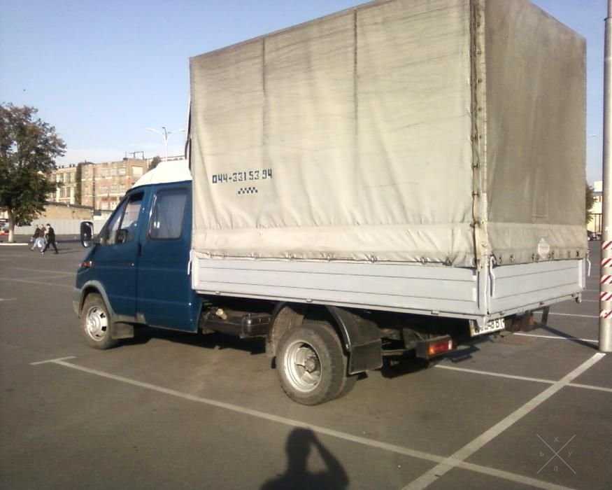 Перевозки Газель дуэт (5 пассажирских мест) Киев