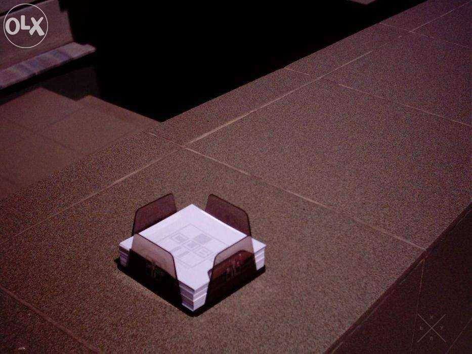 Бизнес листы для заметок с лого заказчика + сайт cube.com.ua