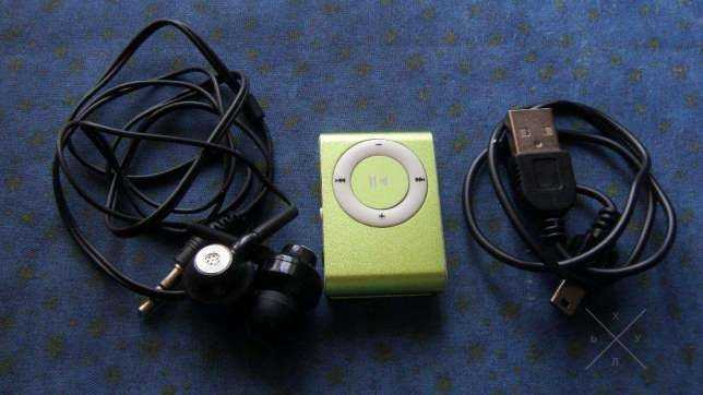 Mp 3 плеер (копия iPod Shuffle) с клипсой для крепления