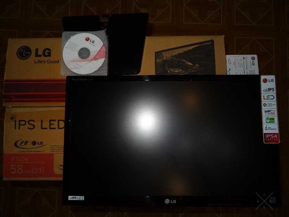 НОВЫЙ!!! Монитор LG 23" (58,23 см) FLATRON IPS 234 Т, LED, FullHD