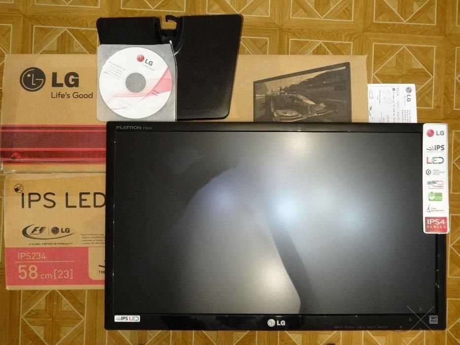 НОВЫЙ!!! Монитор LG 23" (58,23 см) FLATRON IPS 234 Т, LED, FullHD