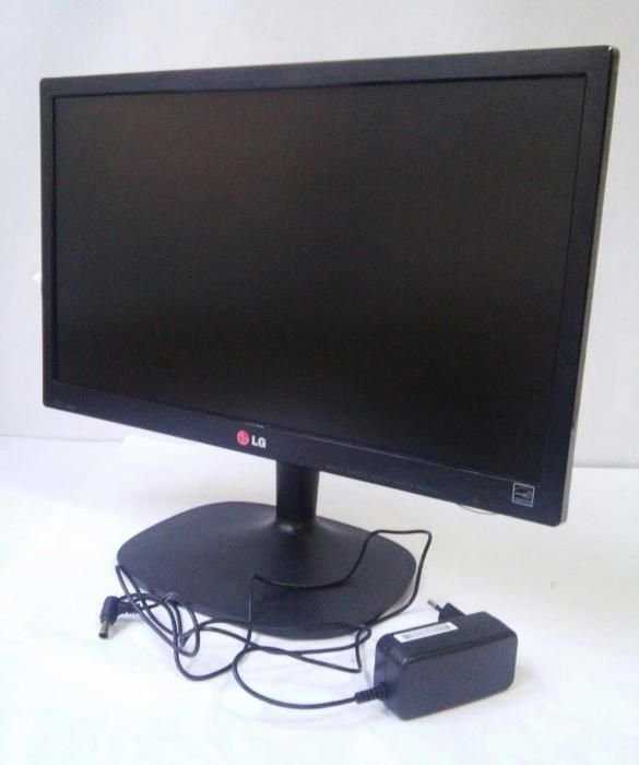 Отличный 19" монитор LED монитор LG 19M35A в черном цвете!
