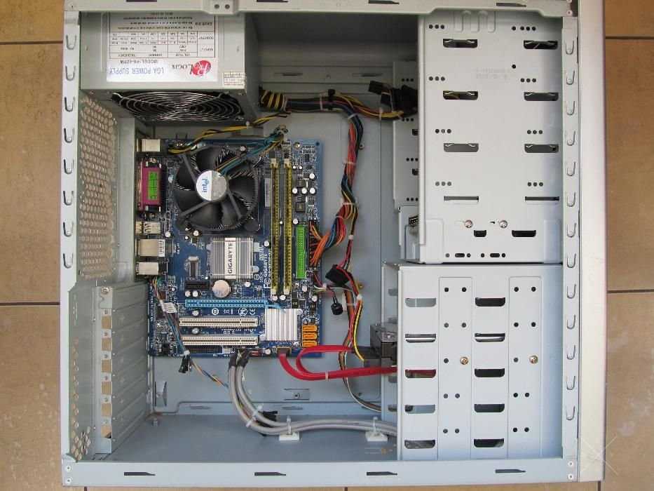 Компьютер на Intel Xeon® E3110 (Core2Duo E8400)