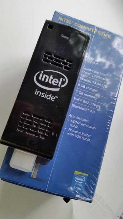 Продам мини компьютер медиаприставку Intel Compute Stick 1GB/8GB