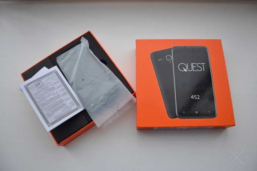 Смартфон Qumo Quest 452 новый сенсор, полностью рабочий