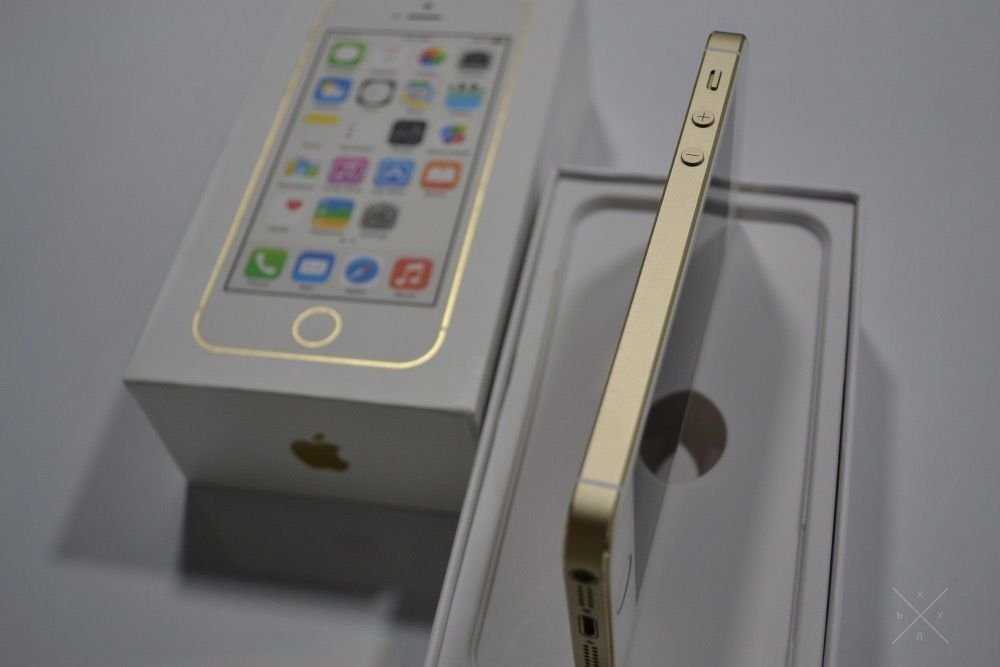 iPhone 5s 16 gb Gold neverlock Гарантия 3 месяца