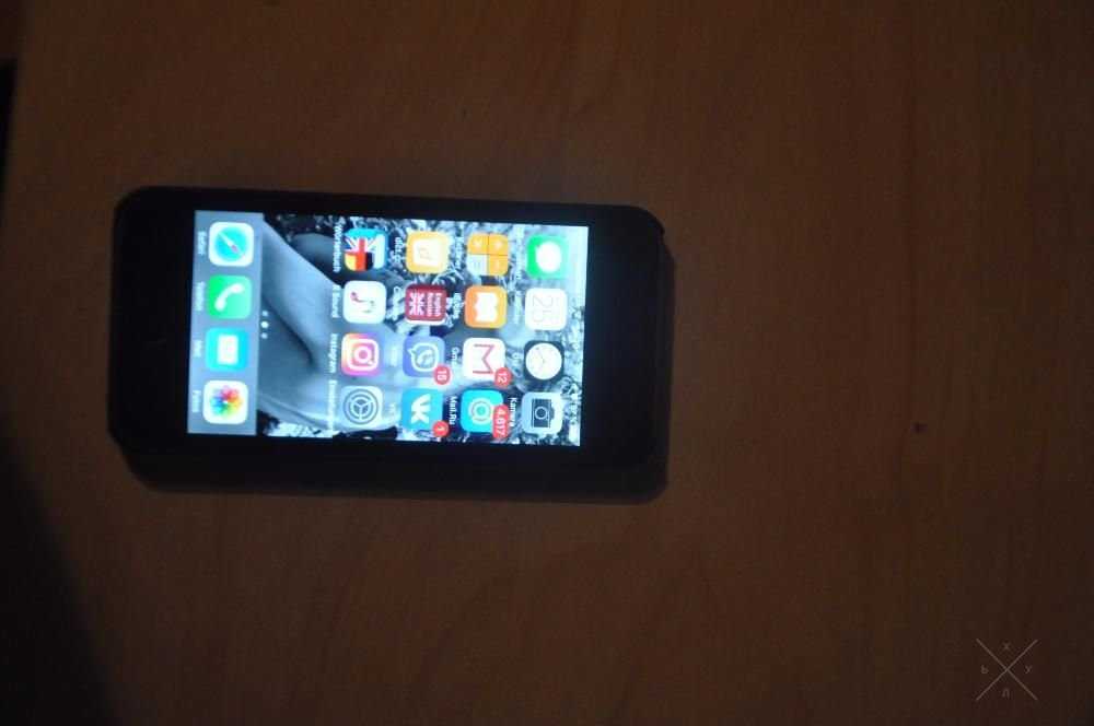 IPhone 5s 16gb черно-серый neverlock идеальное состояние
