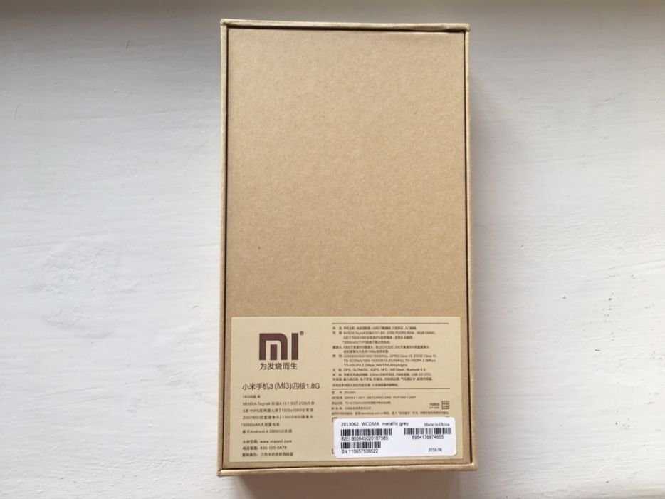 xiaomi mi3 black новый